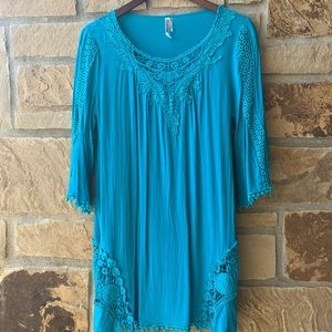 Monoreno Women’s Tunic Blue M